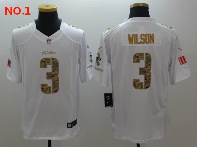 Men's Seattle Seahawks #3 Russell Wilson Jerseys-5